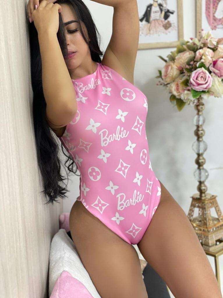 Pink Barbie Sleeveless Bodysuit – Love, Bella Boutique
