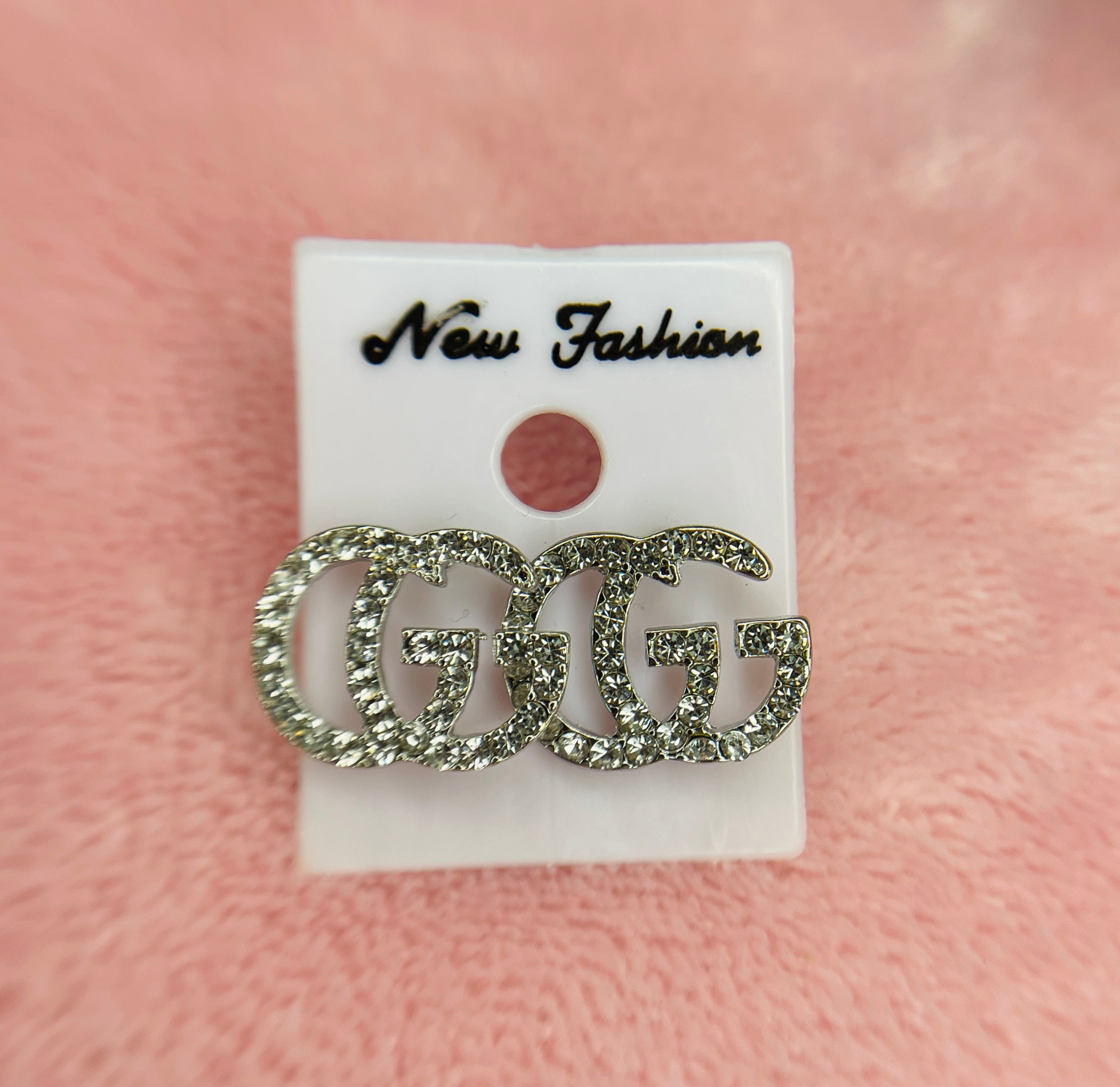 Gg on sale pearl earrings