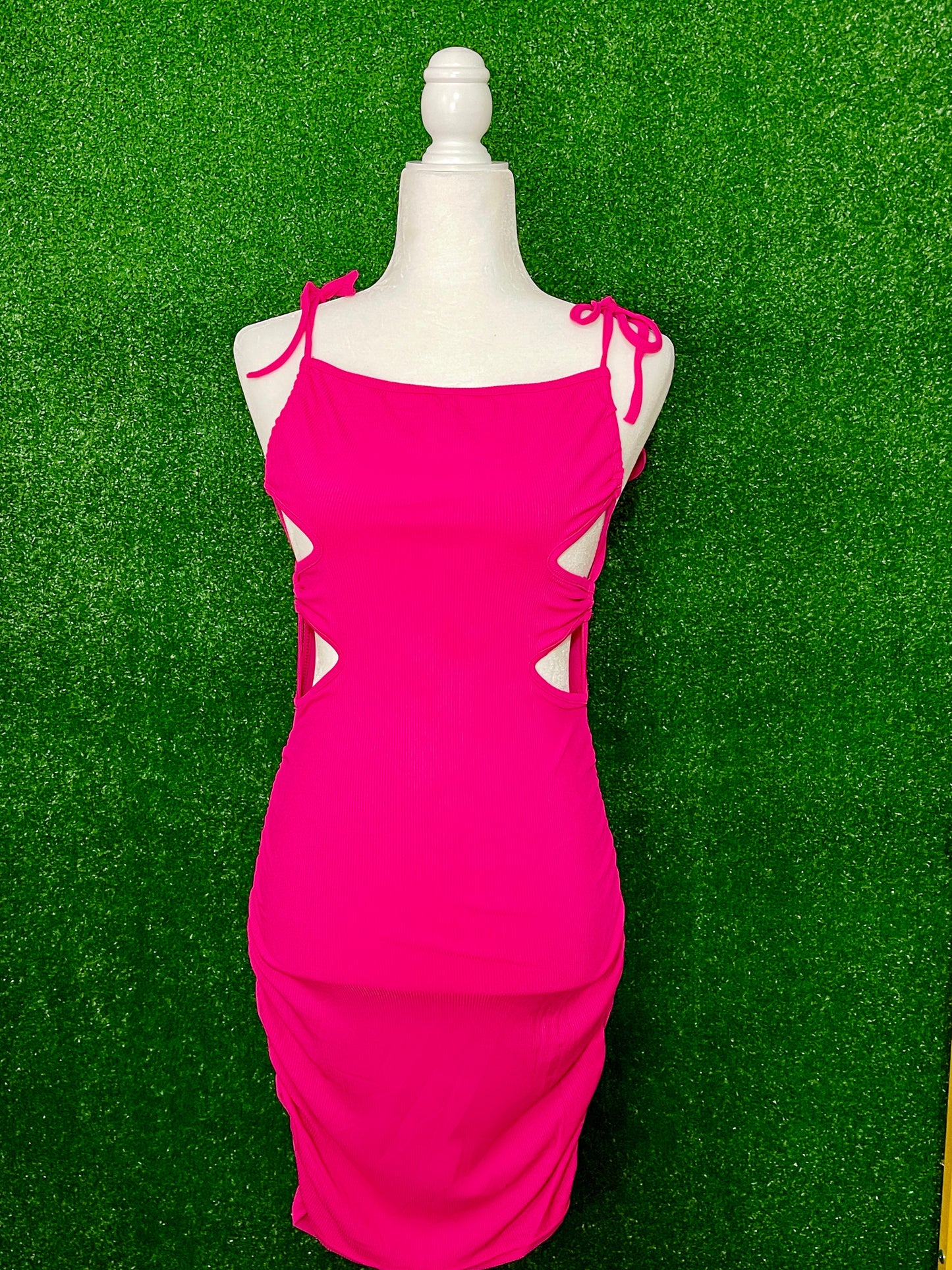 Traviesa Ruched Bodycon Dress