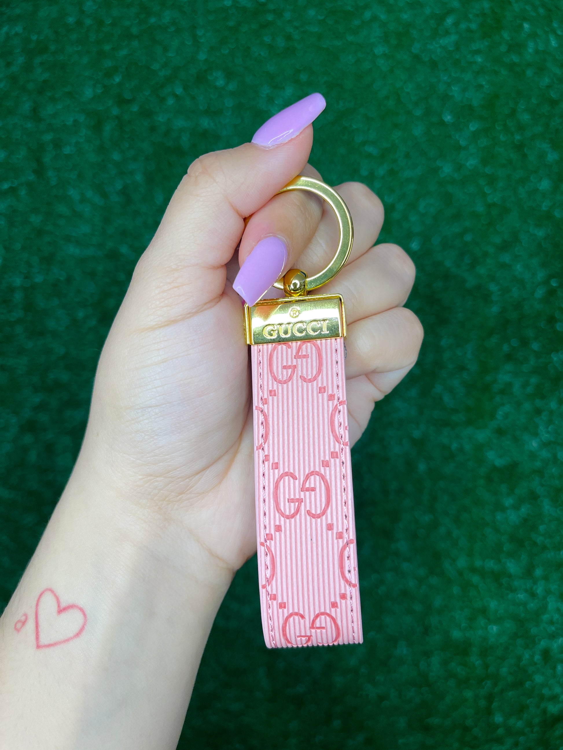 Luxury LV Strap Keychain – Love, Bella Boutique