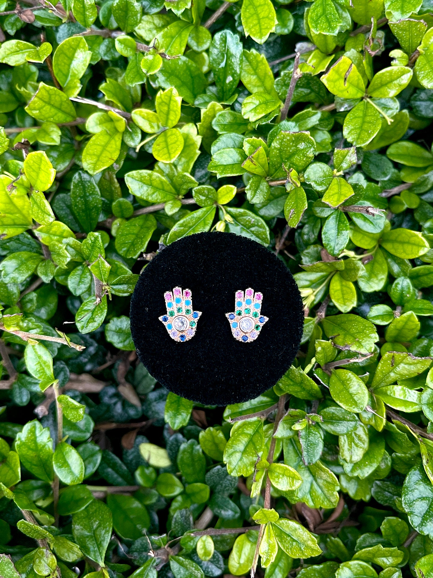 Hamsa Hand Studs