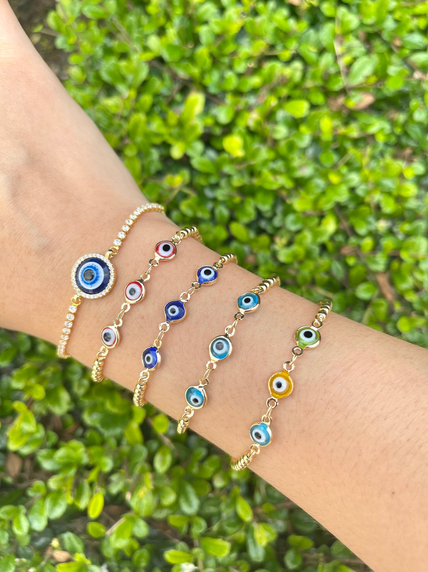 Mal de Ojo Slider Bracelet