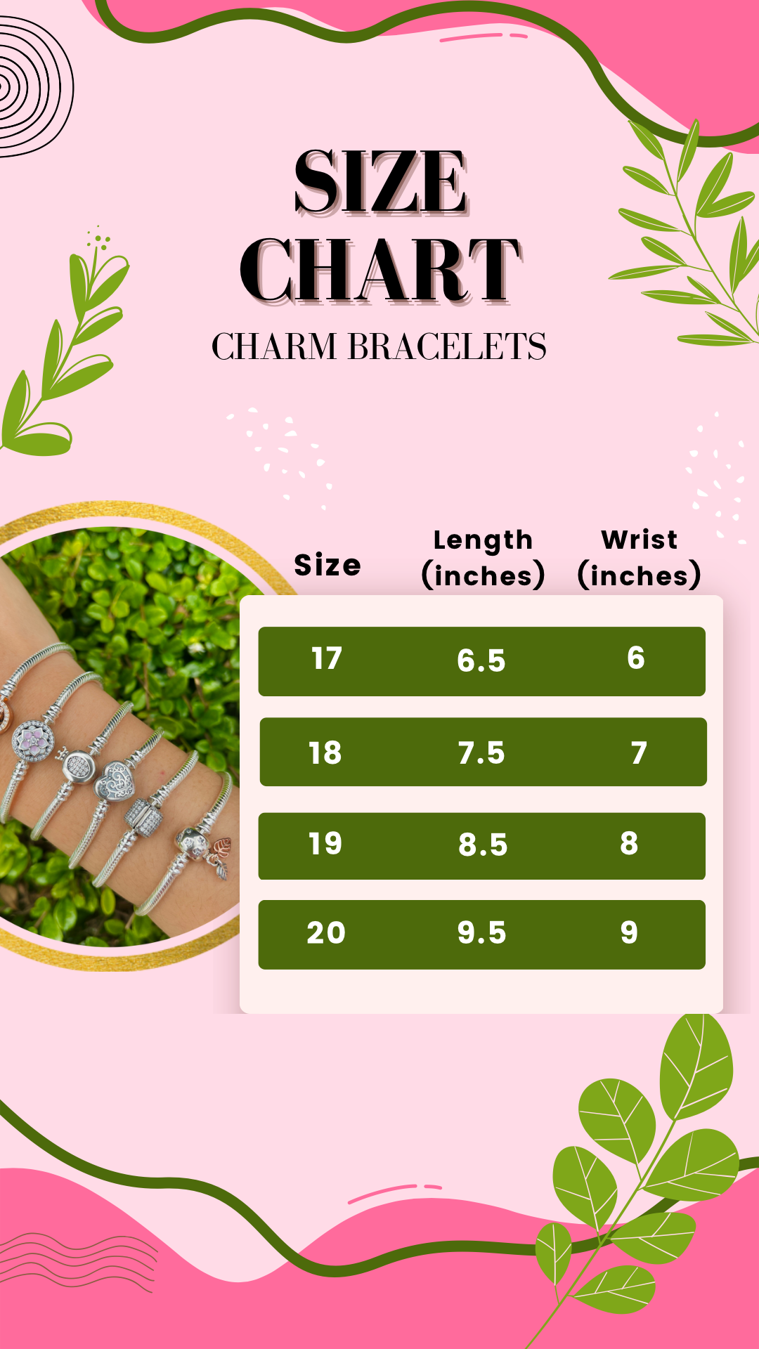 Charm Bracelet | 925 Sterling Silver