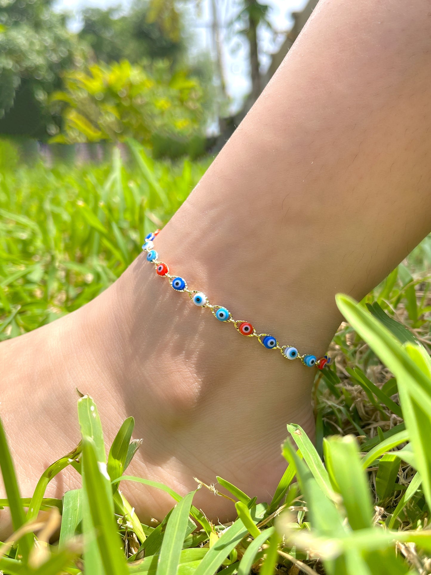 Evil Eye Anklet XL